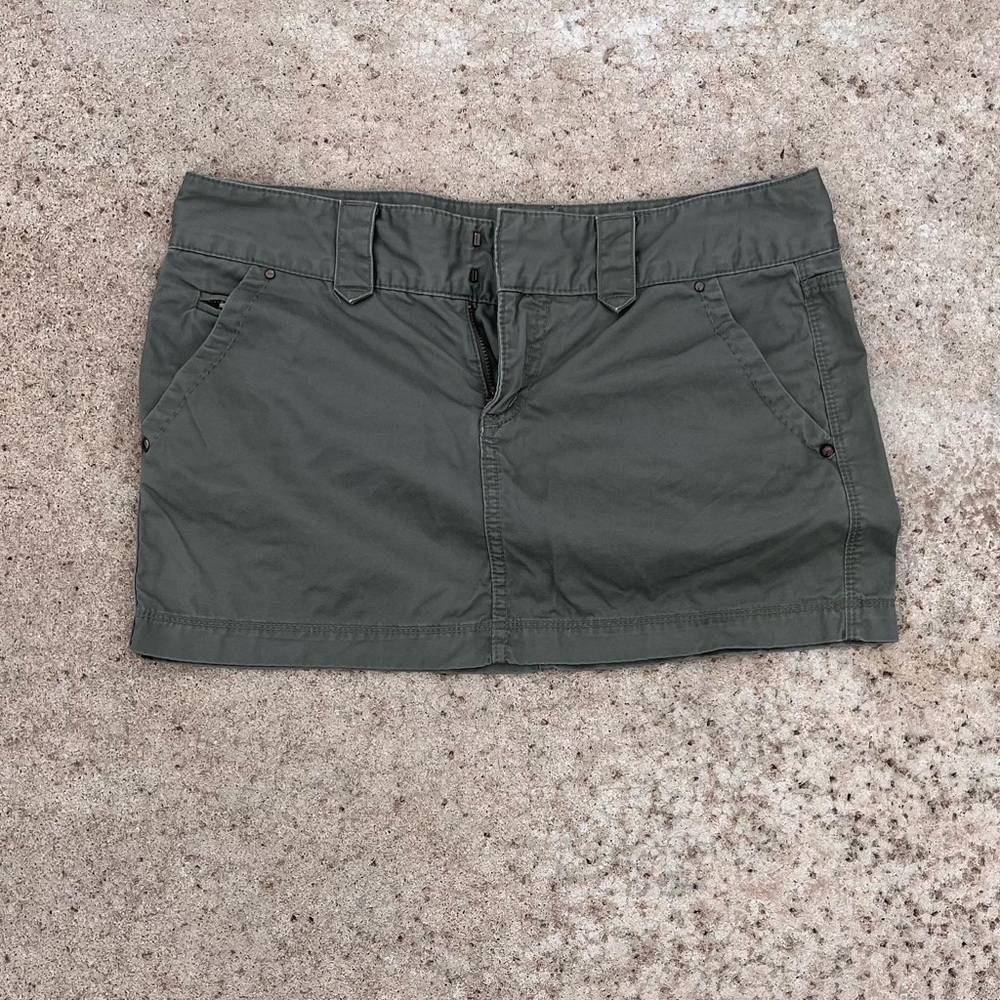 Y2k cargo skirt